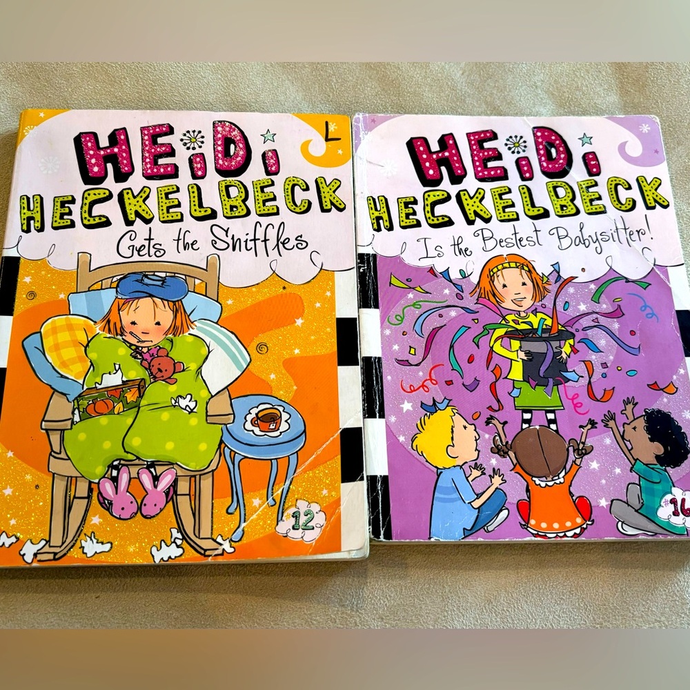 2 Heidi Heckelbeck series books (12 & 16)